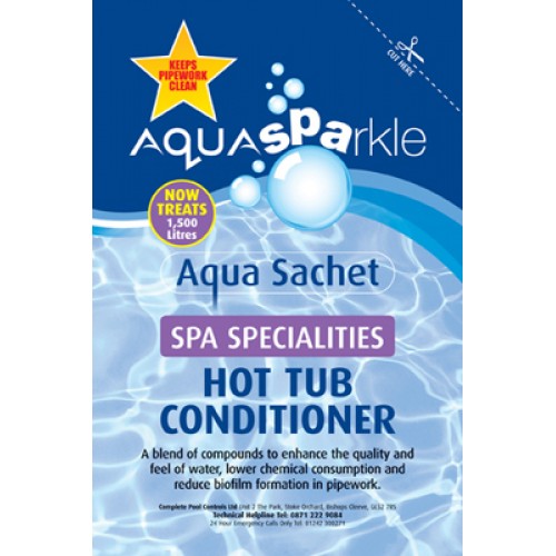 AquaSPArkle - Hot Tub Conditioner Aqua Sachet 1 X 120ml sachet Jacuzzi Spa treatment