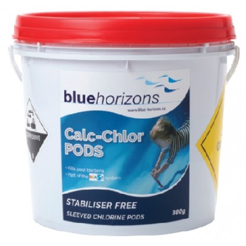 Blue Horizons - Calc-Chlor Pods 1 X 5 kg Sleeve slow release chlorine tablets