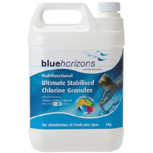 Blue Horizons - Ultimate Stabilised Chlorine Granules 1 X 2kg long lasting