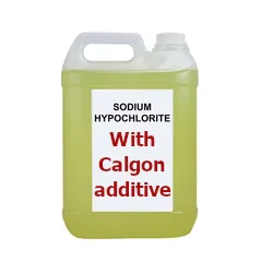 Commercial strength Liquid chlorine WITH CALGON for swimming pools hot tub jacuzzi Disinfectant cleaner 5litre 5L Sodium Hypochlorite