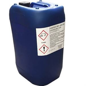 Certikin 20 Litre Hydrochloric Acid (32%) super strength cleaner 20L (HCL3220)