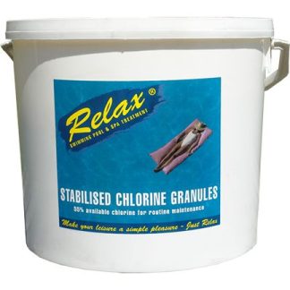 25kg Relax Pool Stabilised Chlorine Granules