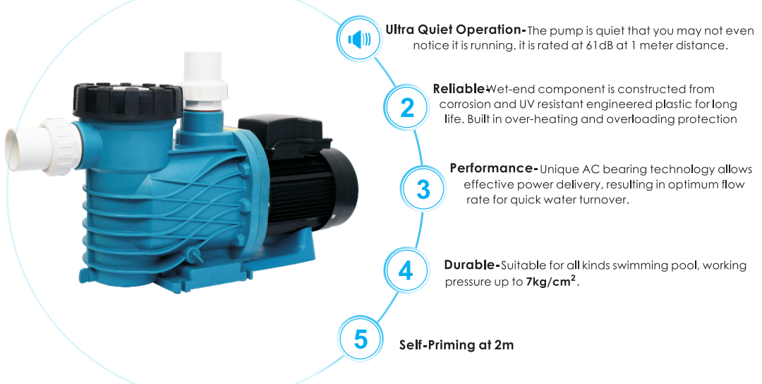 Deep Blue Pro Frequency Conversion Pump 2HP 220V for Energy Efficiency - Image 20