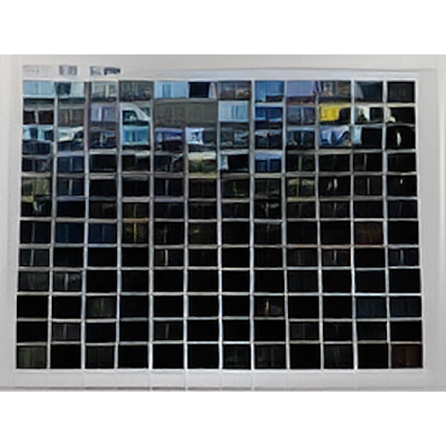 Deep Blue Dark Crystal Mosaic Tiles, 23.5 x 23.5mm for Concrete Pools, 304 x 304mm Sheet - Crystal Mosaic Dark 23.5x74 - Image 19