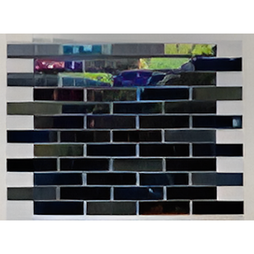 Deep Blue Dark Crystal Mosaic Tiles, 23.5 x 23.5mm for Concrete Pools, 304 x 304mm Sheet - Crystal Mosaic Dark 23.5x74 - Image 20