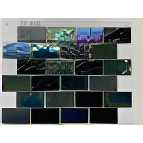 Deep Blue Dark Crystal Mosaic Tiles, 23.5 x 23.5mm for Concrete Pools, 304 x 304mm Sheet - Crystal Mosaic Dark 23.5x74 - Image 21