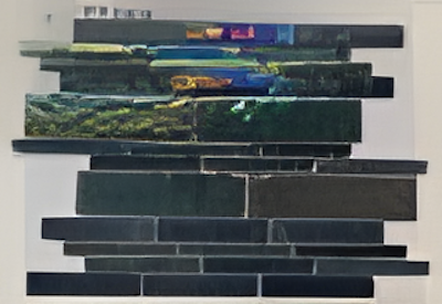 Deep Blue Dark Crystal Mosaic Tiles, 23.5 x 23.5mm for Concrete Pools, 304 x 304mm Sheet - Crystal Mosaic Dark 23.5x74 - Image 33