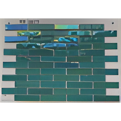 Deep Blue Dark Crystal Mosaic Tiles, 23.5 x 23.5mm for Concrete Pools, 304 x 304mm Sheet - Crystal Mosaic Dark 23.5x74 - Image 36