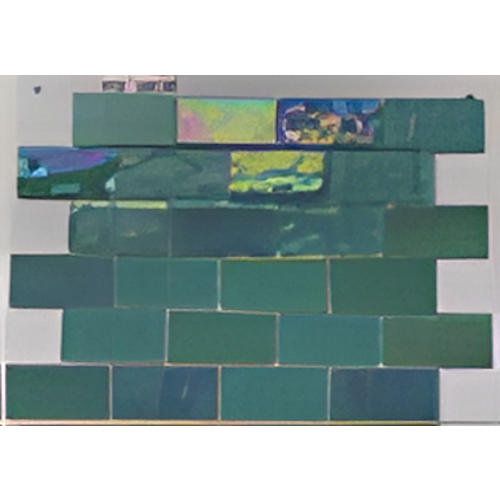 Deep Blue Dark Crystal Mosaic Tiles, 23.5 x 23.5mm for Concrete Pools, 304 x 304mm Sheet - Crystal Mosaic Dark 23.5x74 - Image 16