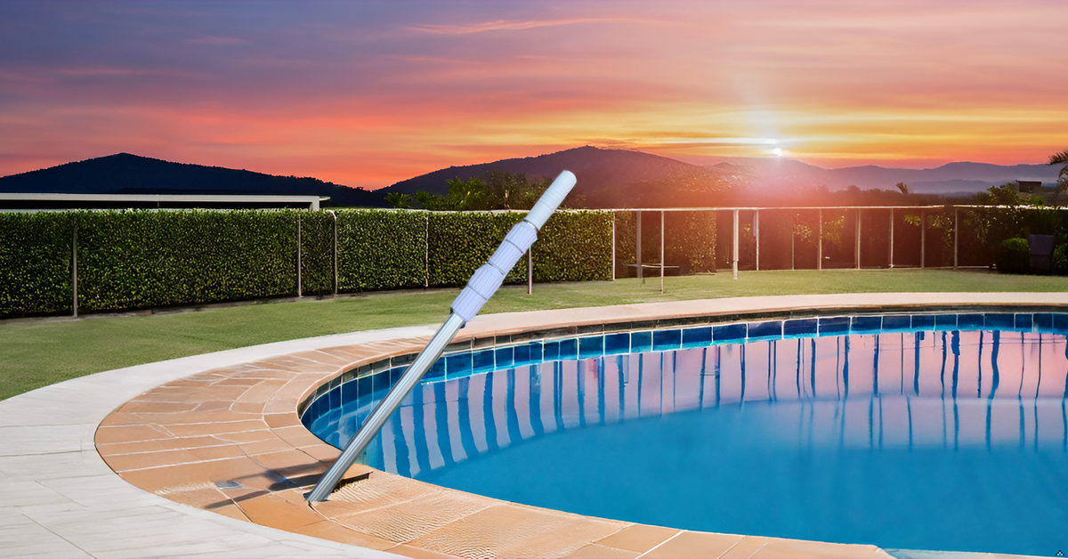 Deep Blue 2.4m Professional Reinforced Telescopic Pole - 2x120cm Corrugated Design - Image 2