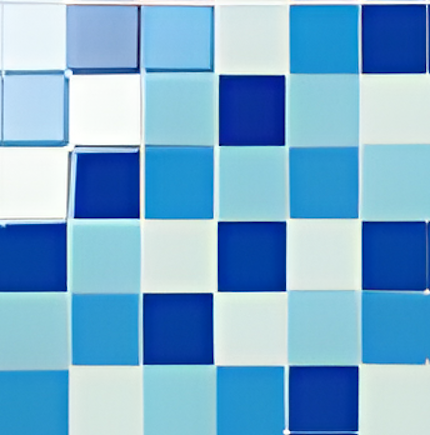 Deep Blue Glass Mosaic Andromeda Tiles - 300x300mm Sheet of 48x48mm Tiles for Concrete Pools - Glass Mosaic Antlia 48x48 - Image 5