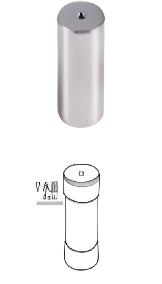 Deep Blue Mist Shaped Nozzle DN15 - Stainless Steel 304, Fine Mist Spray - Image 2