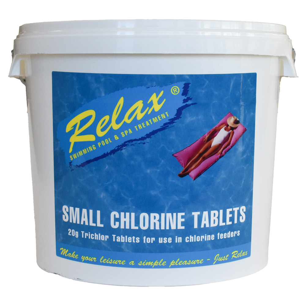 Plastica 5kg Relax Small Chlorine Tablets