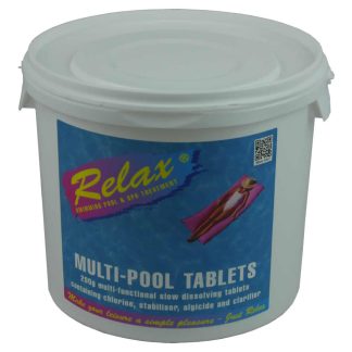 Plastica 2kg Relax Large 200g Multifunctional swimming Pool Tablets