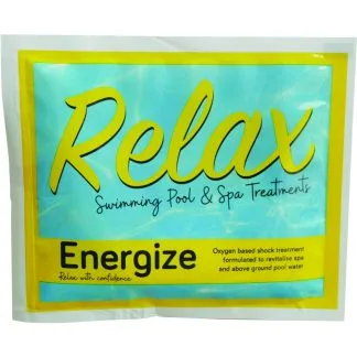 Relax Energize Pool and Spa Water Treatment Sachet single