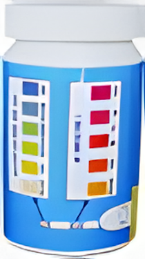 Deep Blue Pro 2-in-1 Test Strips for Chlorine in Pools and Hot Tubs - Test Strips 6-in-1 - Image 2