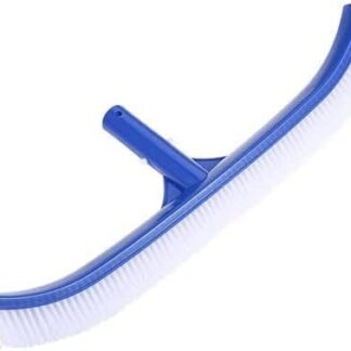 Deep Blue Pro 18-Inch Pool Brush in Plastic - Pool Brush 10inch Blue Back