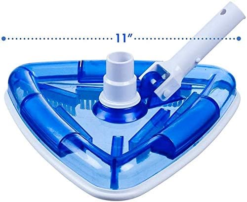 Deep Blue Pro Triangle Transparent Vacuum Cleaner Head with Stain Absorber - Image 4