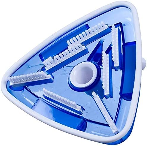 Deep Blue Pro Triangle Transparent Vacuum Cleaner Head with Stain Absorber - Image 2