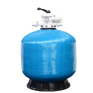 Deep Blue Top Mount Sand Filter, 42" (1050mm), Large-Scale for Heavy-Duty Applications - Top Mount 18Inch