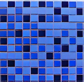 Deep Blue Ceramic Mosaic White Matt Tiles - 25x25mm for Concrete Pools, 300x300mm Sheet - Image 11