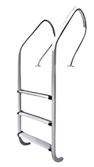 Deep Blue Pro 2 Tread Comfort Pool Ladder in Safe, High Quality Stainless Steel - Pisces Ladder 5-Tread - Image 12