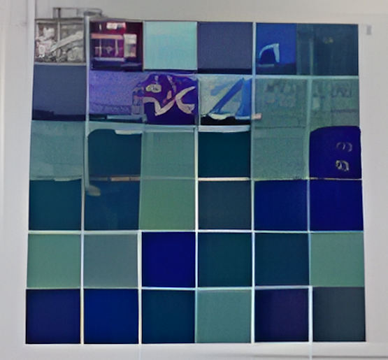 Deep Blue Dark Crystal Mosaic Tiles, 23.5 x 23.5mm for Concrete Pools, 304 x 304mm Sheet - Crystal Mosaic Pearl 48 B - Image 23