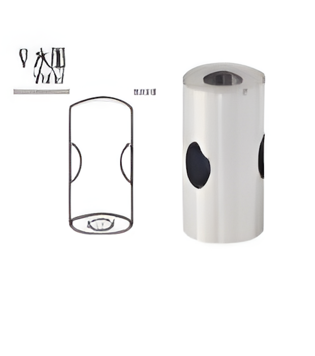 Deep Blue Stainless Steel 304 Cup Style Fountain Nozzle DN40 - Stylish Fountain Display - Cup Style Nozzle DN40 - Image 2