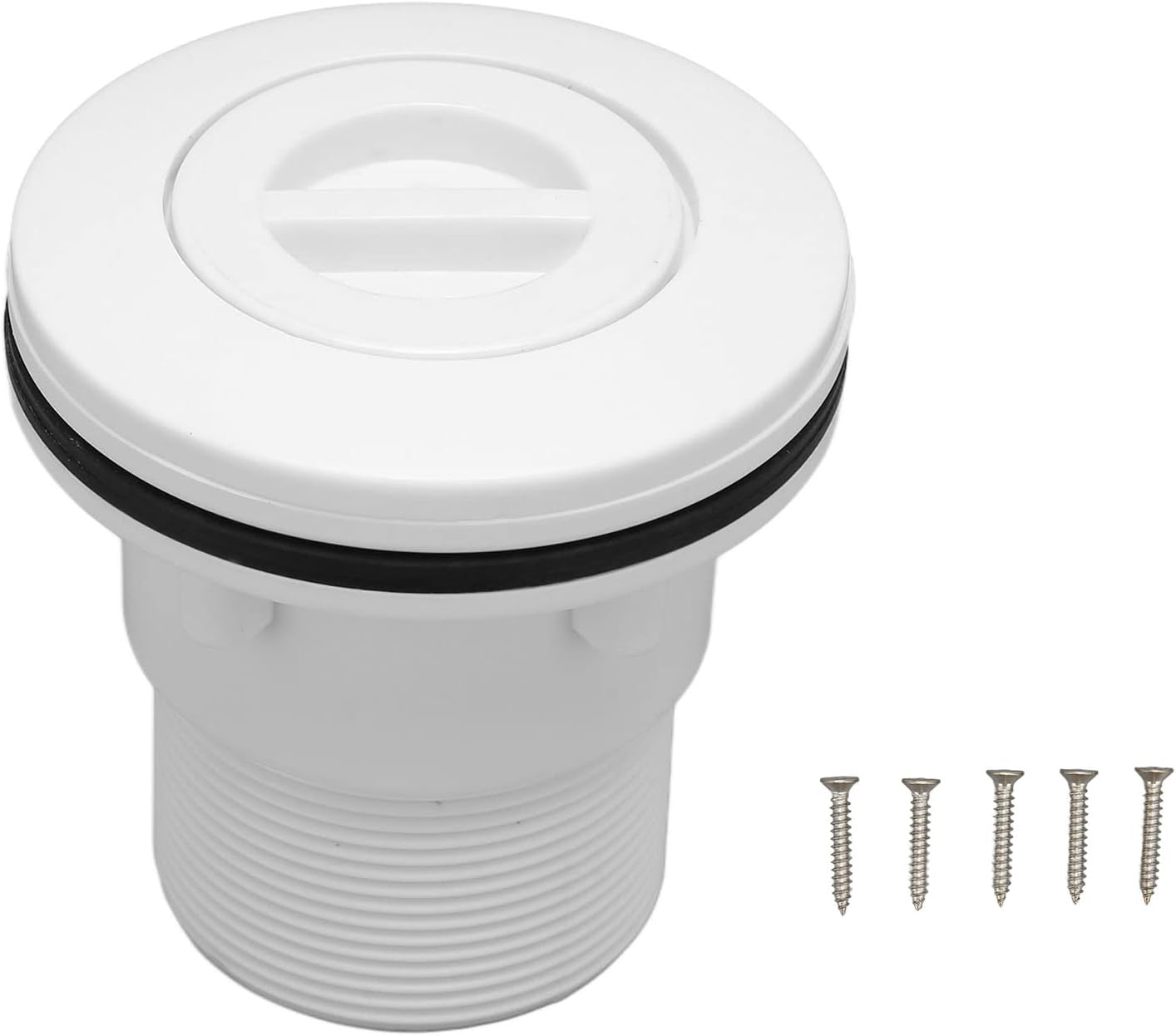 Deep Blue Liner Pool Suction Fitting - 2-in-1 1.5 Inch ABS/PVC