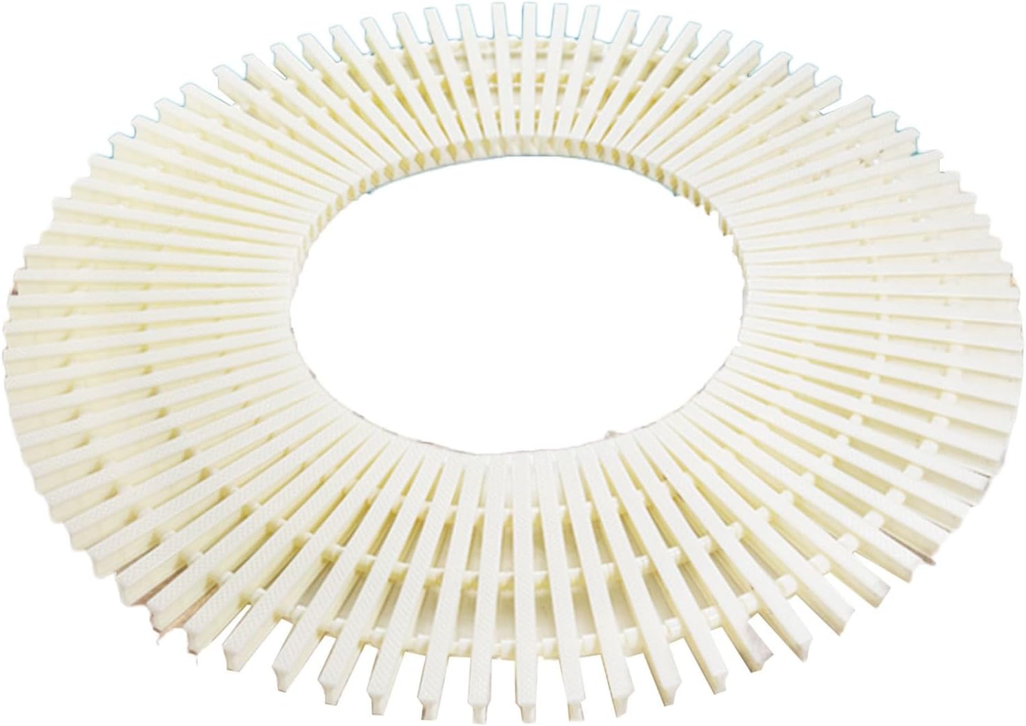 Deep Blue Multi-Turn Grating Pad for Pool Surrounds - 18cm, Bone Colour PP Plastic - Premium Wide-Face Grating 18cm