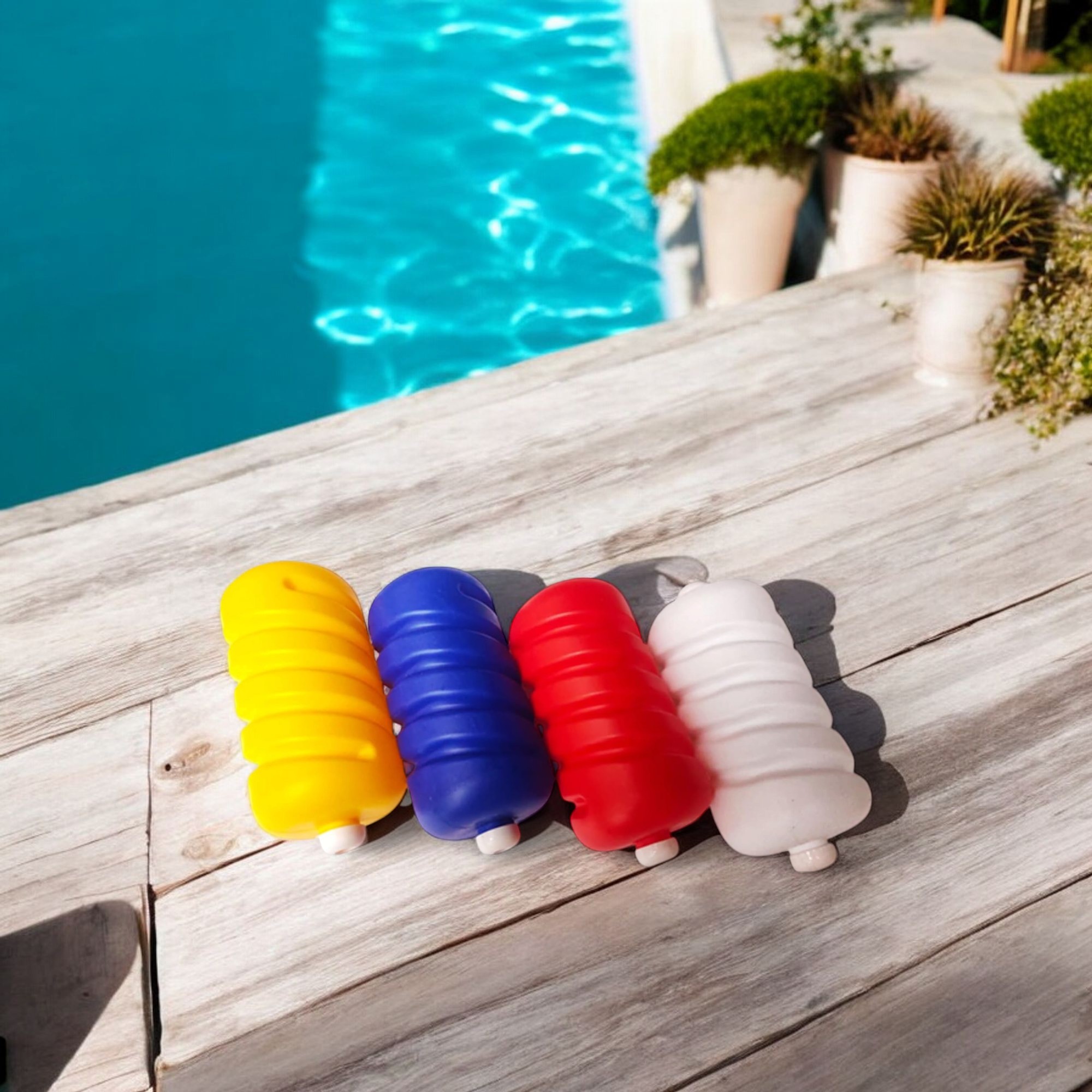 Deep Blue 9cm Spiral Swim Lane Divider Cable - 50m Lightweight PE Plastic - Image 4