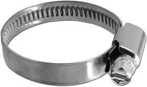 Deep Blue 2-Inch Stainless Steel Hose Attachment Lock Ring, Clip Clamp Worm Drive
