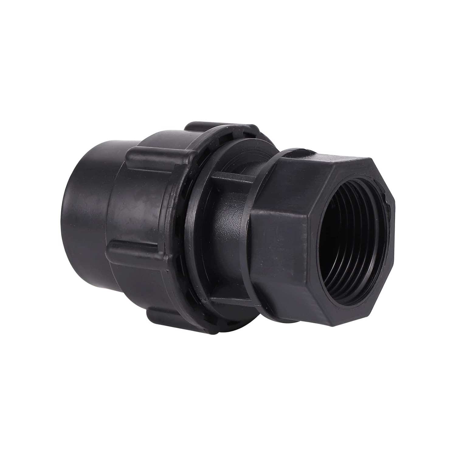 Deep Blue 1.5-Inch PVC Tube Connector for Swimming Pool Pipe Fittings
