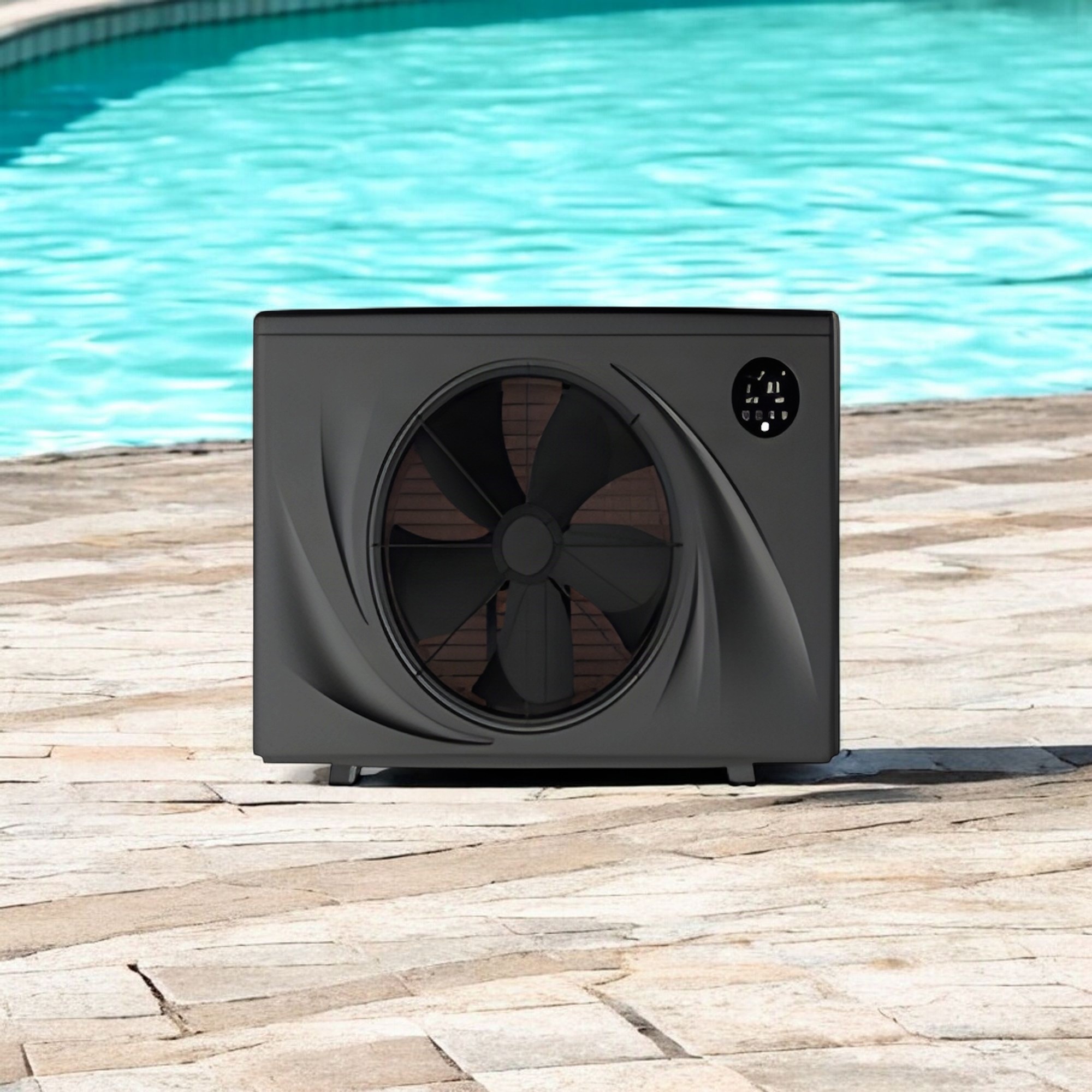 Deep Blue Quiet Pro Full Inverter Pool Heat Pump 7.5KW - LCD Display, Ultra-Quiet - Image 5