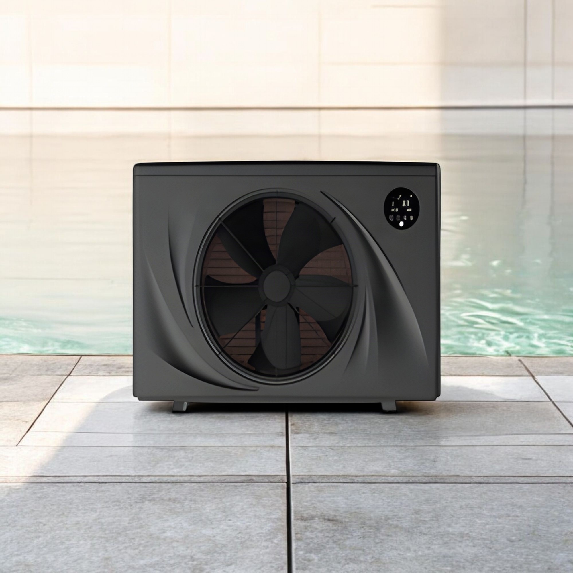 Deep Blue Quiet Pro Full Inverter Pool Heat Pump 7.5KW - LCD Display, Ultra-Quiet - Image 7