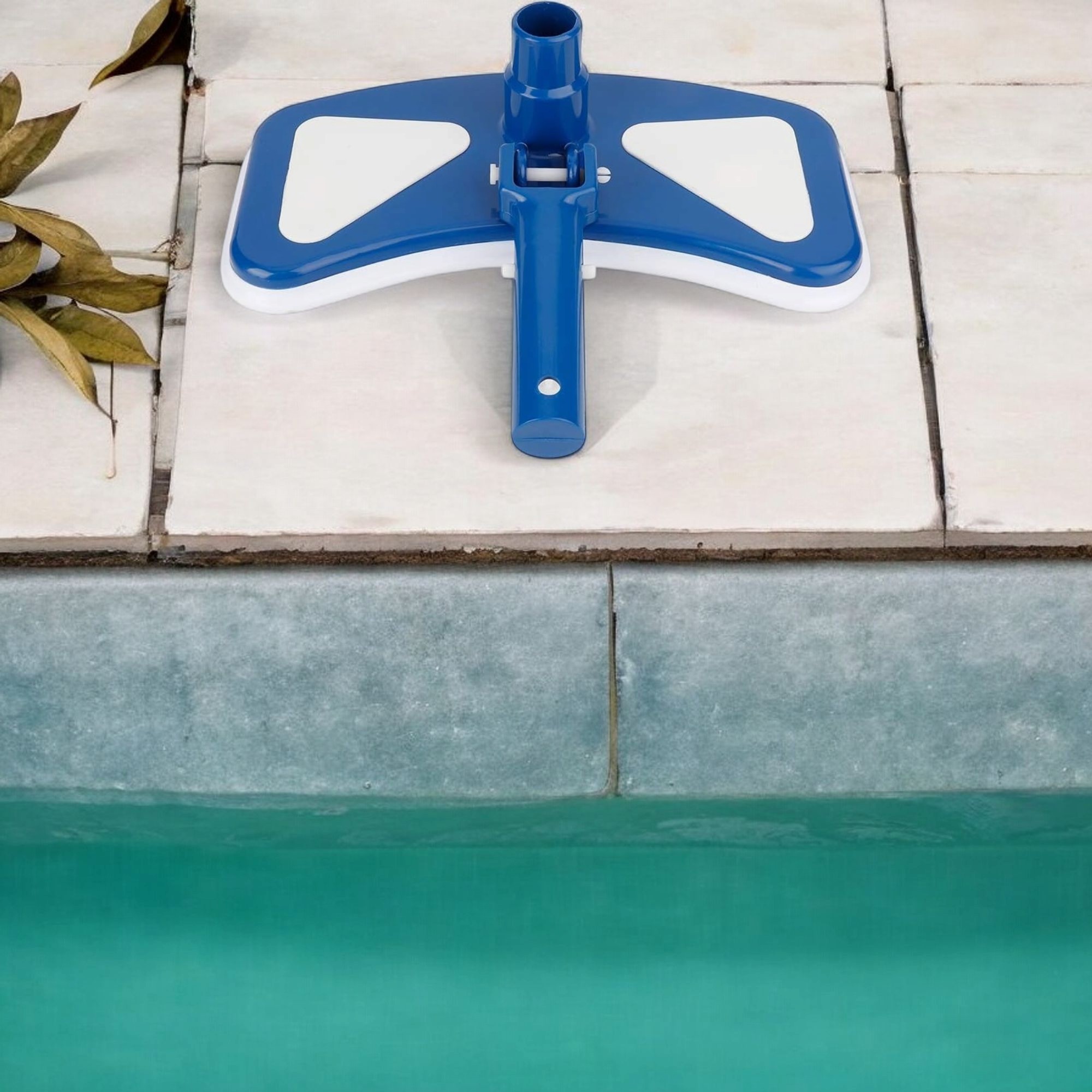 Deep Blue Pro Manual Pool Floor Vacuum Head with Stain Remover - Blue - Image 12