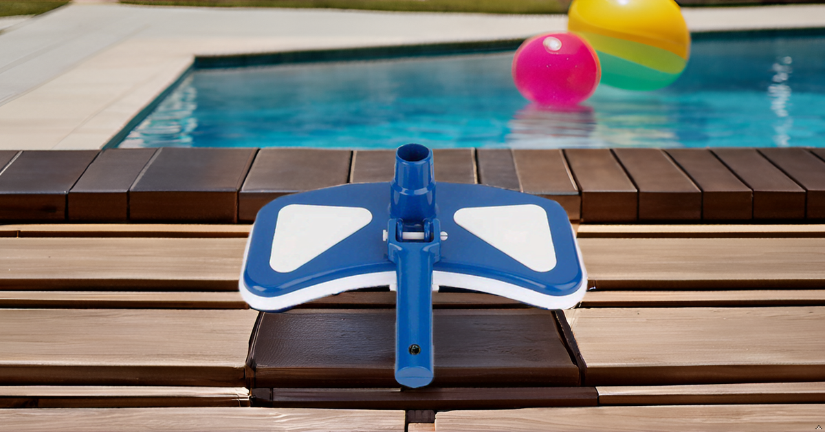 Deep Blue Pro Manual Vacuum Cleaner Head for Pool Bottoms with Stain Remover - Blue - Manual Vac + Stain White - Image 8