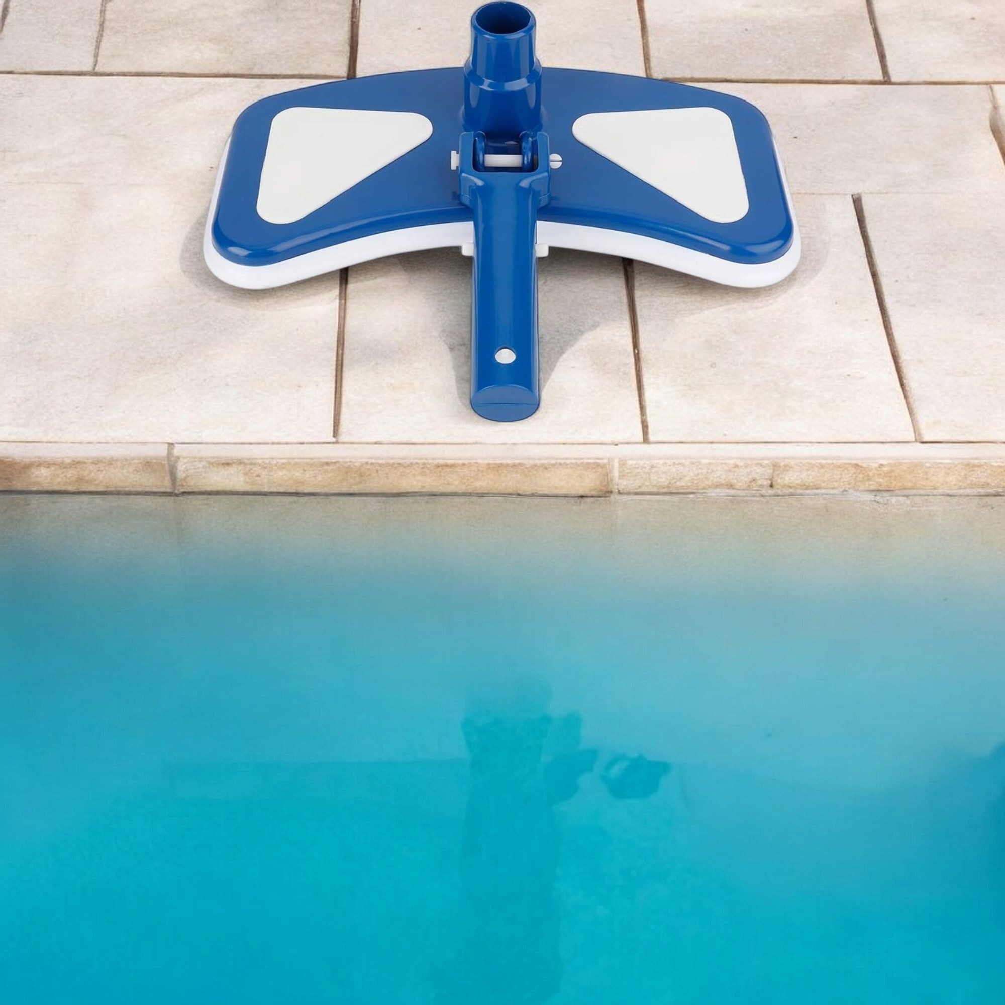 Deep Blue Pro Manual Vacuum Cleaner Head for Pool Bottoms with Stain Remover - Blue - Manual Vac + Stain White - Image 10
