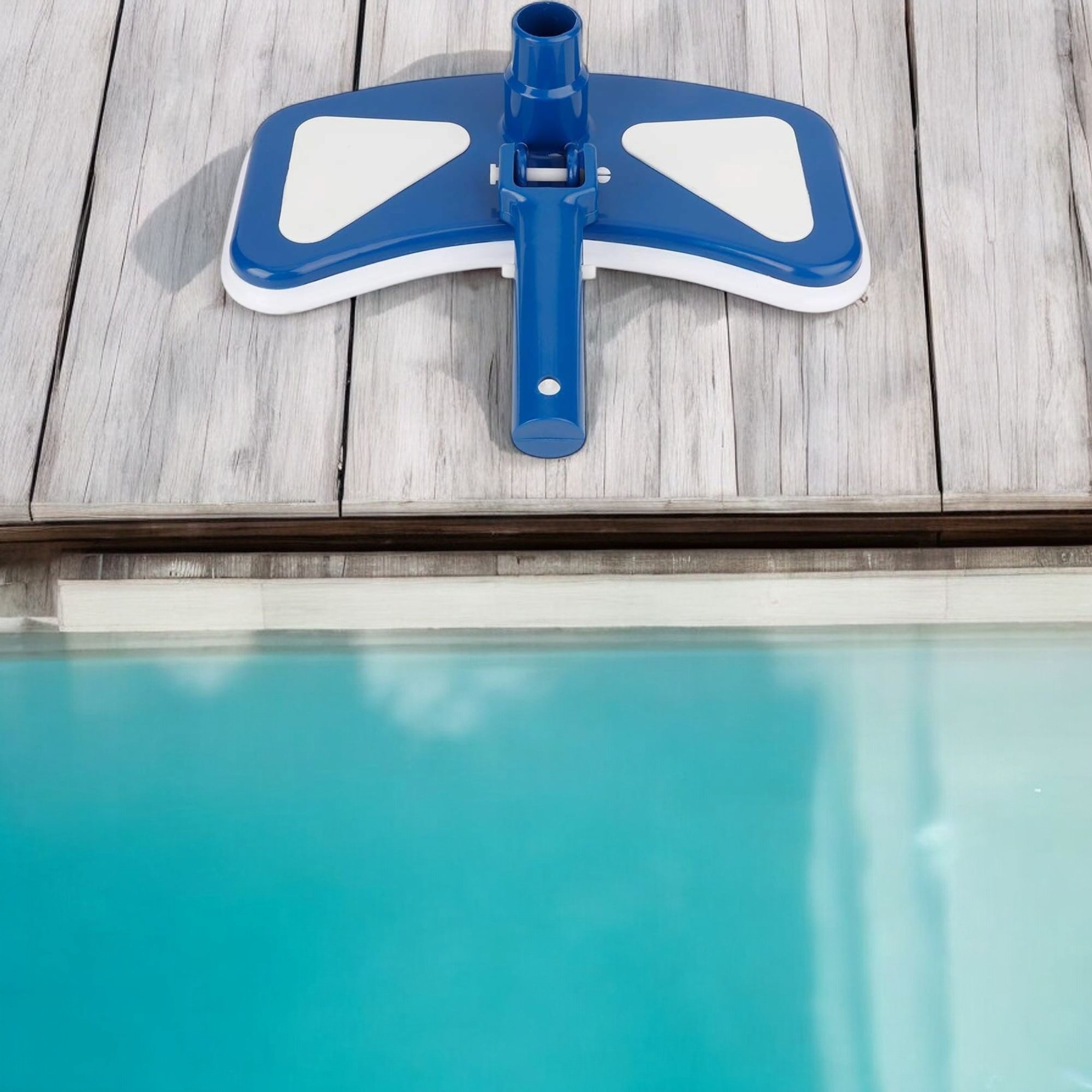 Deep Blue Pro Manual Vacuum Cleaner Head for Pool Bottoms with Stain Remover - Blue - Manual Vac + Stain White - Image 11