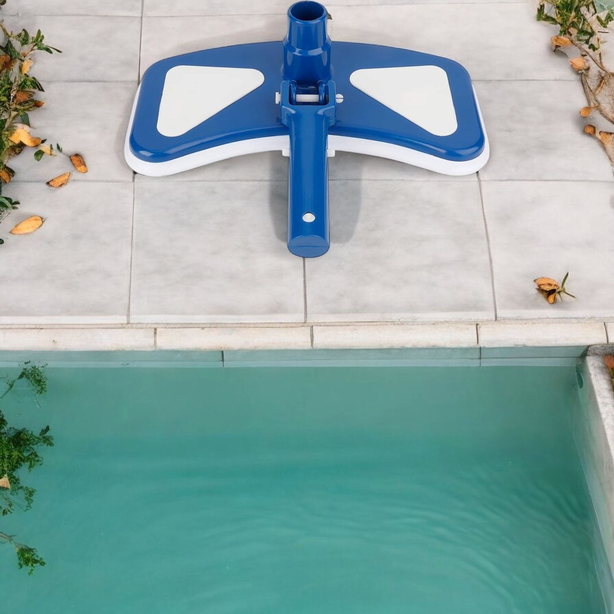 Deep Blue Pro Manual Vacuum Cleaner Head for Pool Bottoms with Stain Remover - Blue - Manual Vac + Stain White - Image 12