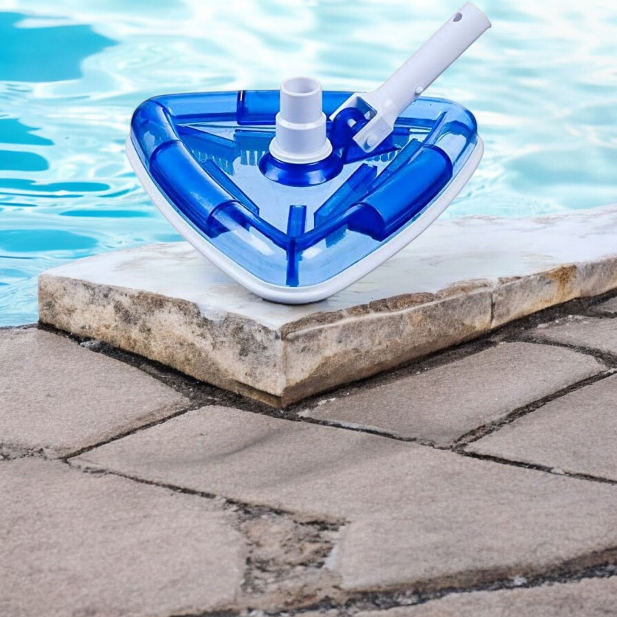 Deep Blue Pro Triangle Transparent Vacuum Cleaner Head with Stain Absorber - Image 11