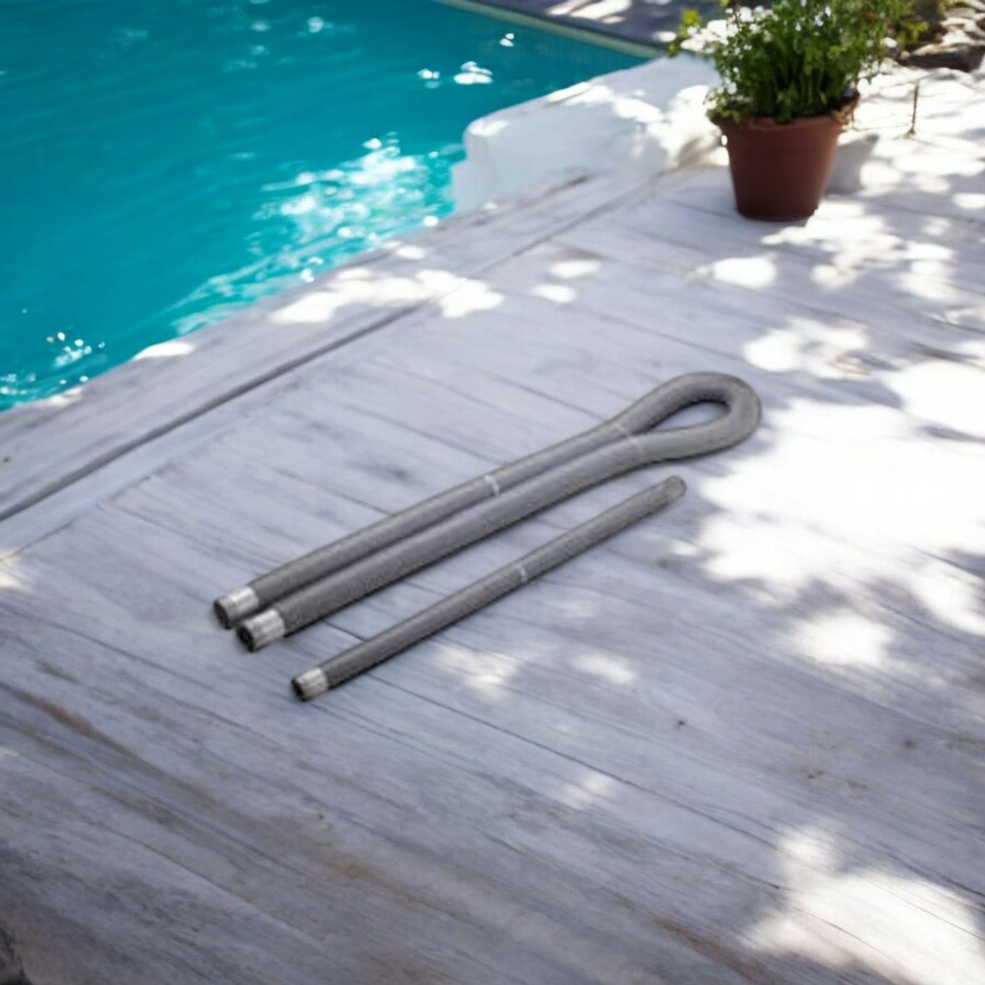 Deep Blue Pro 1.5-Inch PE Gray Tube - 1m for Pool Connections - Image 5