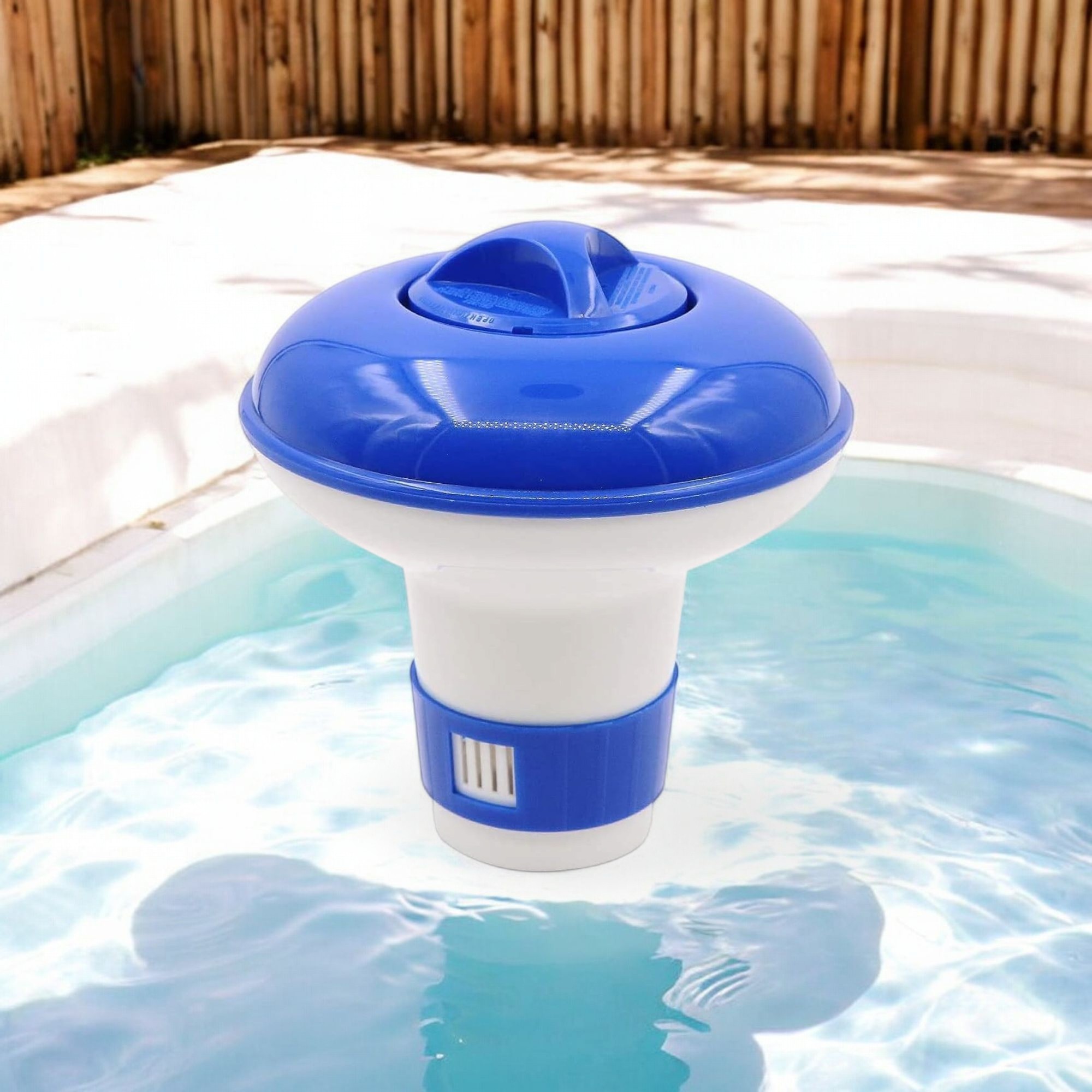 Deep Blue Pro Floating Chlorine Dispenser for Pools and Hot Tubs - 5 Inch - Image 9