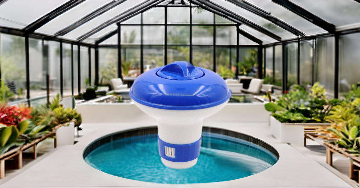 Deep Blue Pro Floating Chlorine Dispenser for Pools and Hot Tubs - 5 Inch - Image 7
