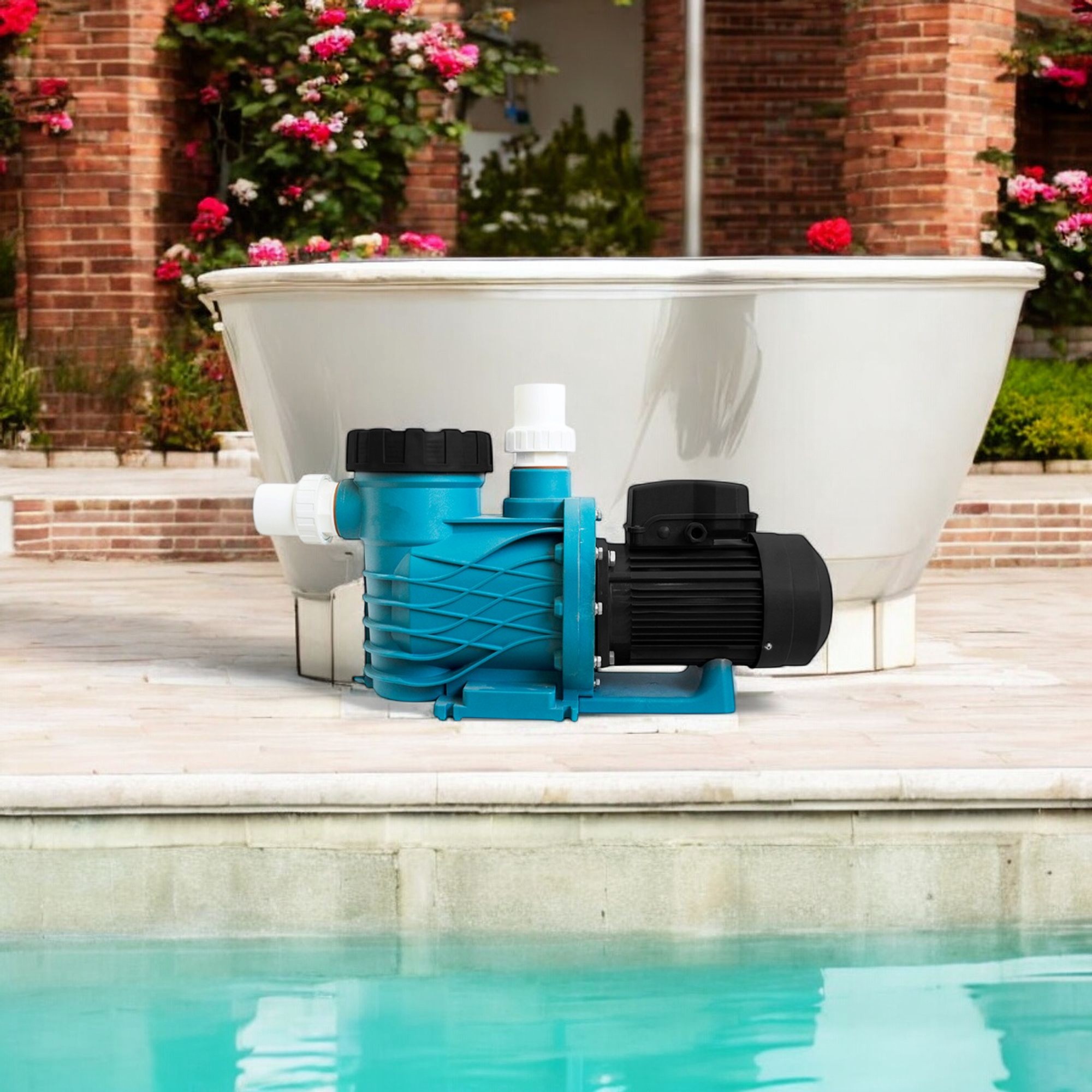 Deep Blue Pro 1.0HP Swimming Pool Pump, 220V/50Hz, with 2" Connection - Pro Pump 1.5HP 220V - Image 25