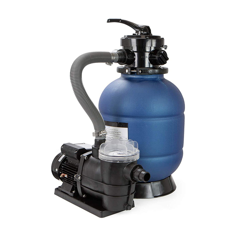 Deep Blue Complete Pool System, 18" Sand Filter, Pre Filter and 0.75HP Pump, High Performance - FG Pool System 21Inch 1.0HP - Image 2