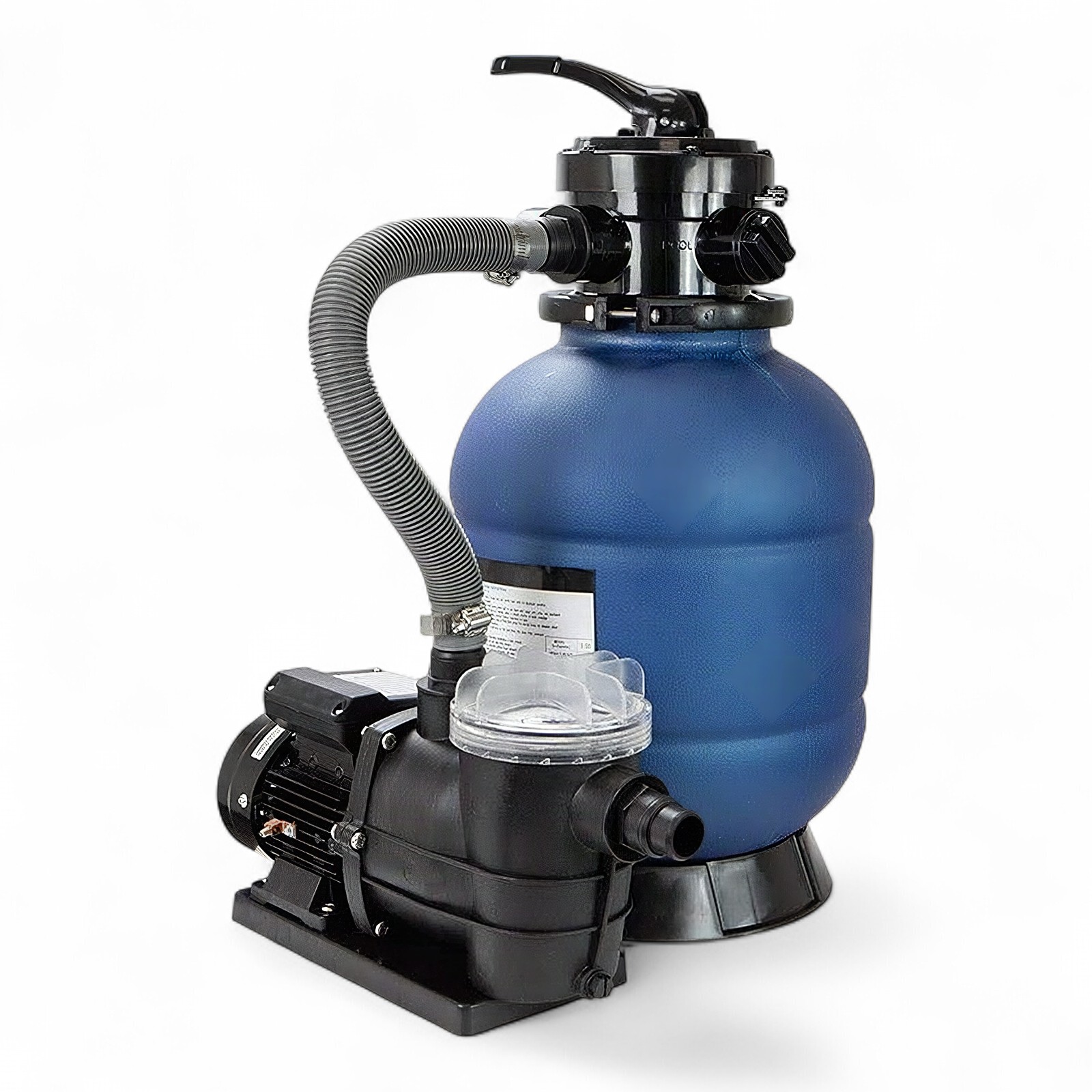 Deep Blue Complete Pool System 18" Sand Filter, pre filter and Pump (0.75HP) High Performance - Image 16