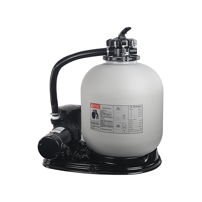 Deep Blue Complete Pool System, 18" Sand Filter, Pre Filter and 0.75HP Pump, High Performance - FG Pool System 21Inch 1.0HP - Image 3