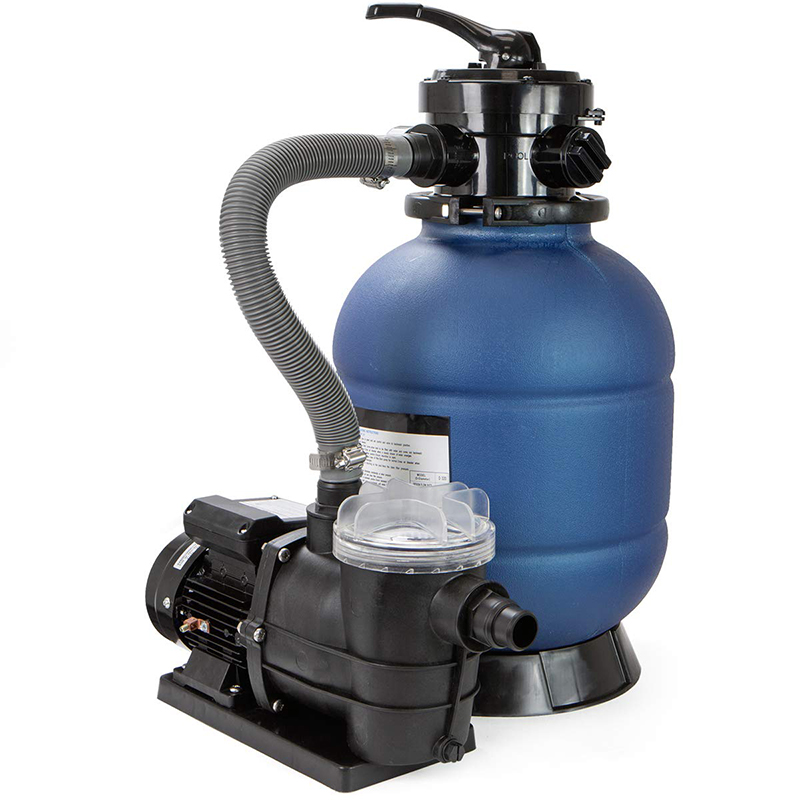 Deep Blue Complete Pool System, 18" Sand Filter, Pre Filter and 0.75HP Pump, High Performance - FG Pool System 16Inch 0.33HP - Image 8
