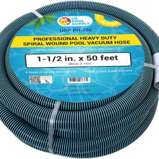 Deep Blue Pro 15m Dual Colour Swimming Pool Vacuum Hose, 1.5 Inch